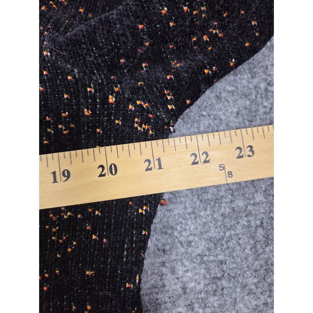 Vintage 90s Sugar Street Weavers Tiger Tapestry Cardigan Jacket Chenille USA M/L - Picture 3 of 9